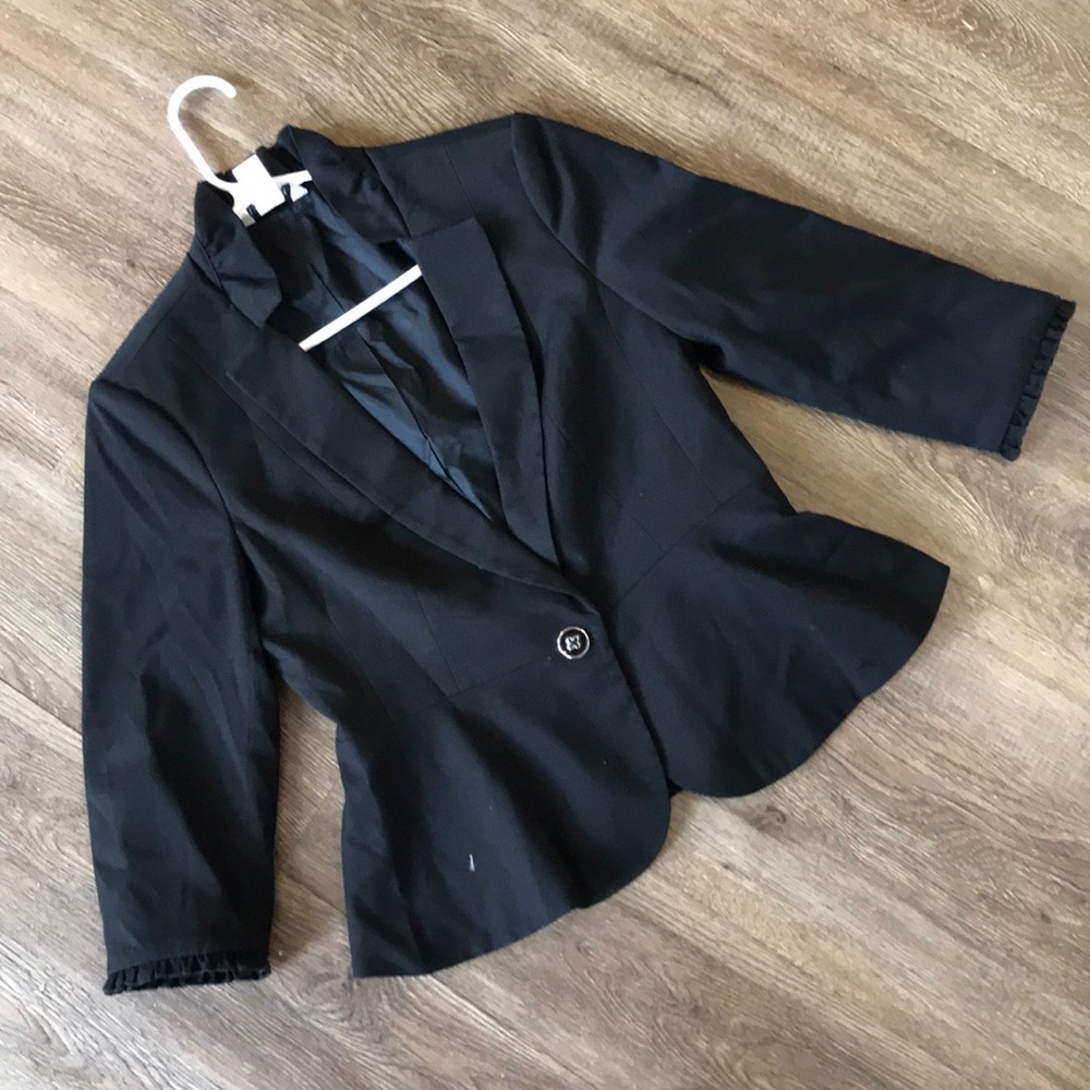 White House Black Market blazer.
